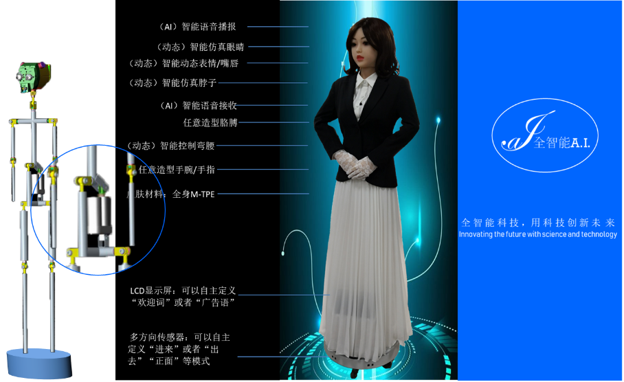 高智能仿真机器人