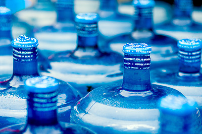 Purified water containers, Maigo, Philippines