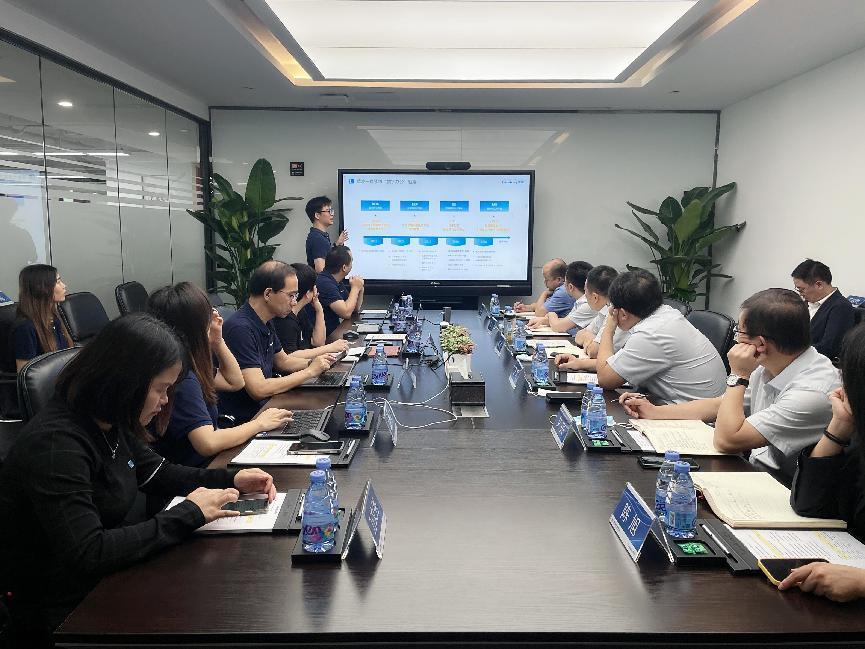 中煤科工機(jī)器人科技有限公司到訪藍(lán)凌，深度探討數(shù)字化轉(zhuǎn)型