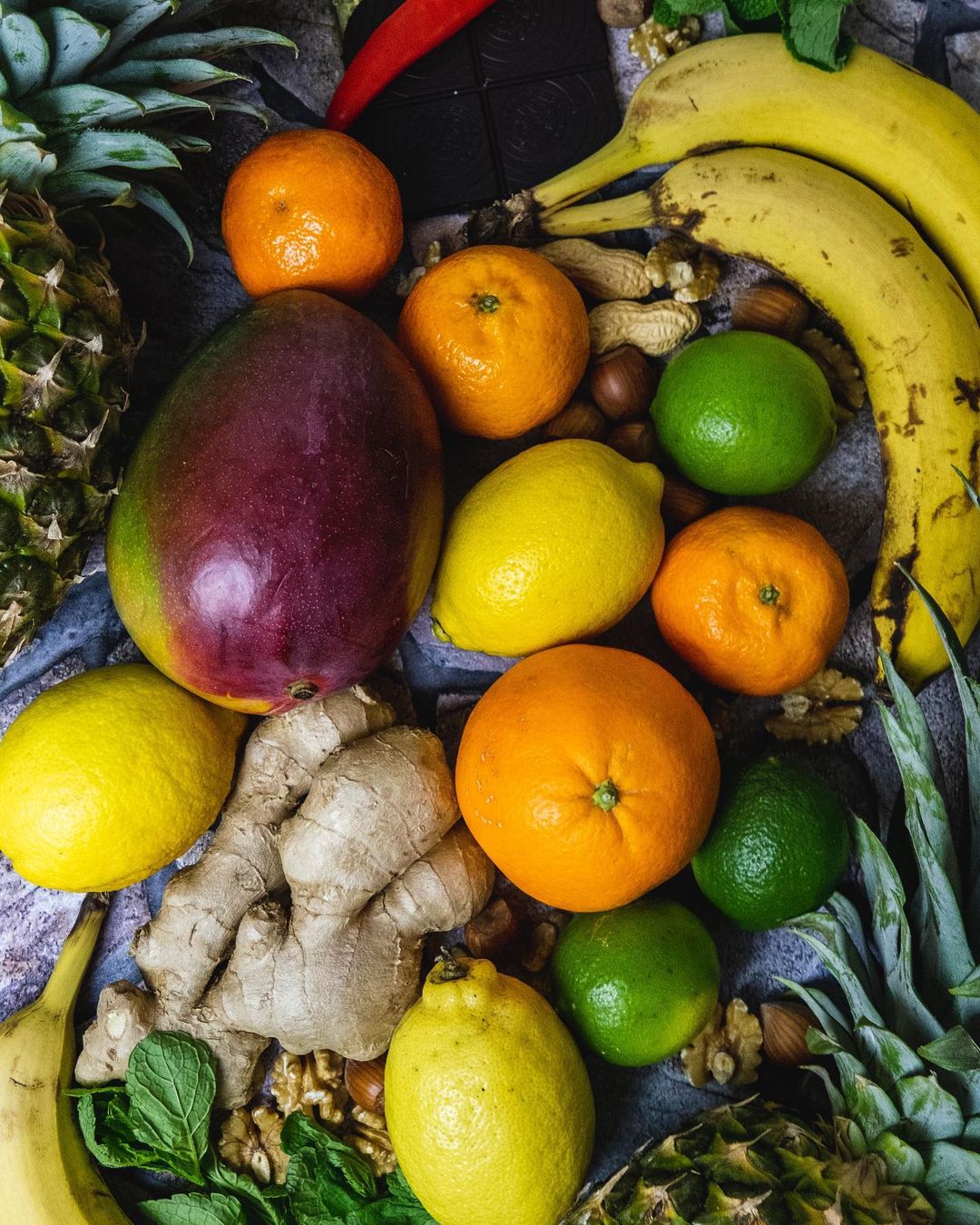 Une image contenant fruit, plante, légume, fraisDescription générée automatiquement