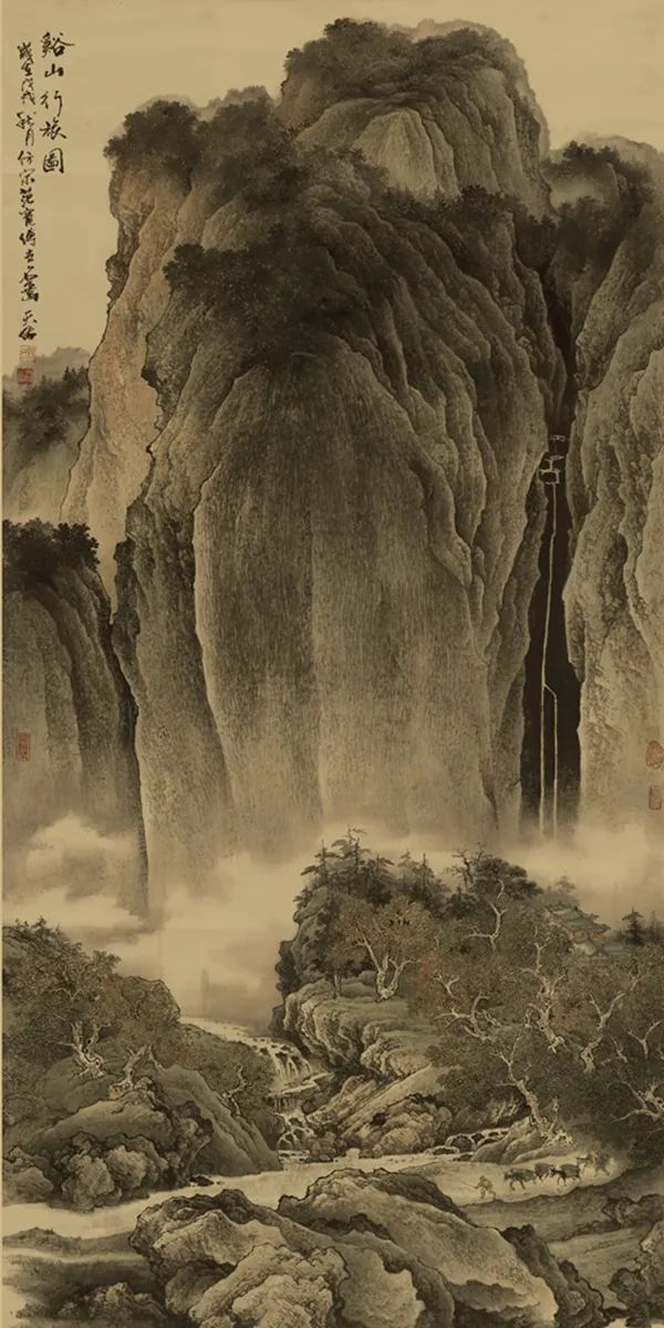 曾刚,施云翔弟子--著名彩墨山水画家杨天佑山水画集,彩墨山水画必学