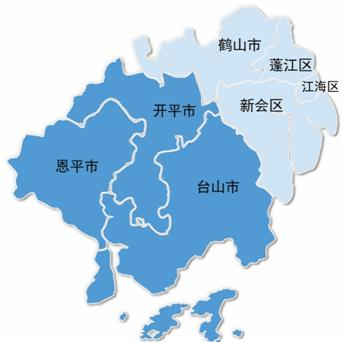 江门市地图全图高清晰图片