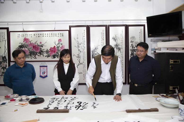 胡乐平画院迎新年画展成功在京举办图3