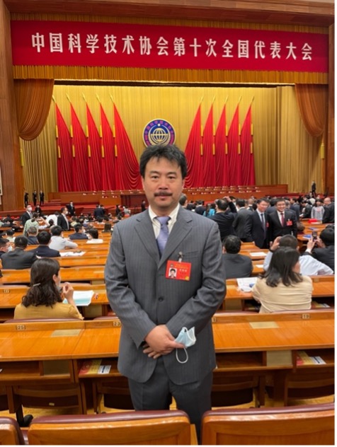 突破电气董事长林海青先生出席中国科学技术协会第十次全国代表大会