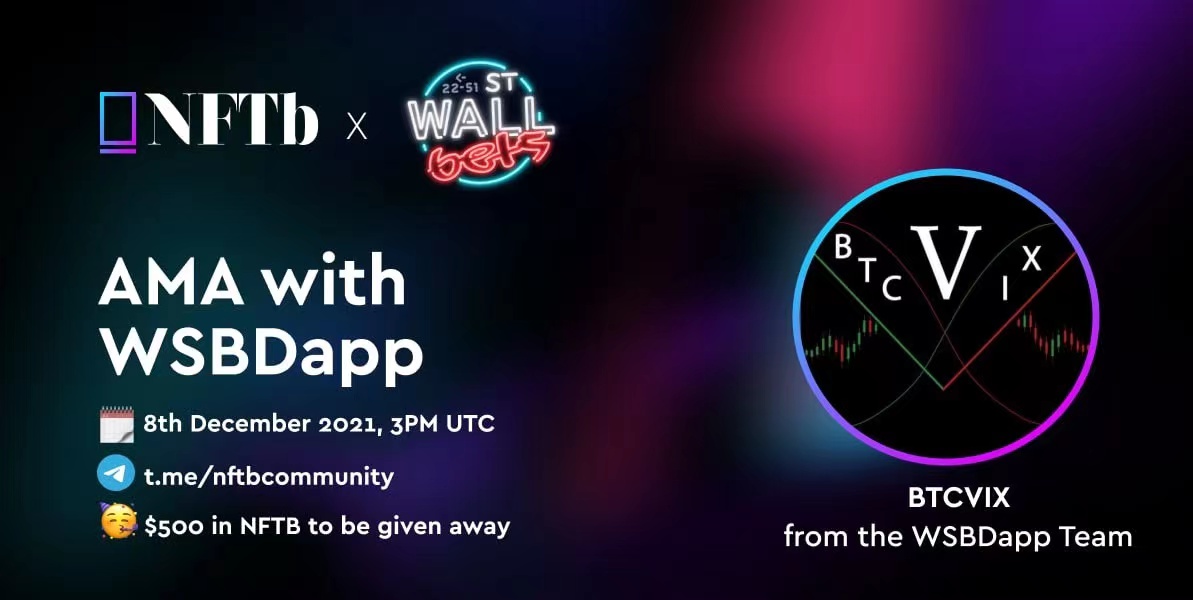 wallstreetbetsdapp将在nftb进行ido具体细节