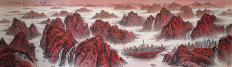 《新锦绣山河一片红》