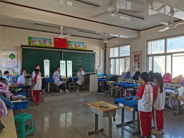 简篇-体检护航，助力健康成长——2023年丛台区四留固小学学生体检纪实